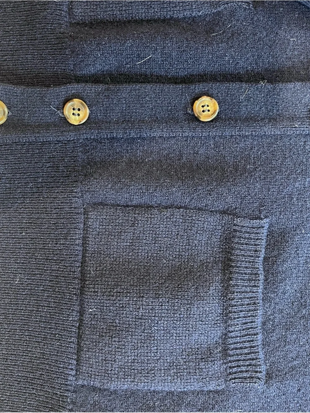 Windsor Men's Navy Button-Front Cardigan